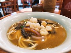 虾爆鳝面-奎元馆.百年奎元.非遗传承(西湖边的解放路店)