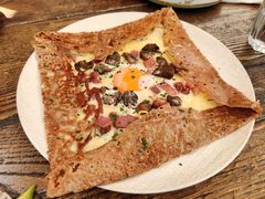 鸡蛋蘑菇熏肉荞麦可丽饼-RAC BAR(安福路店)