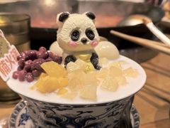 斑斓榴莲冰汤团-楠火锅(太古里总店)