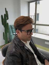 -发饰美男士增发补发假发定制店