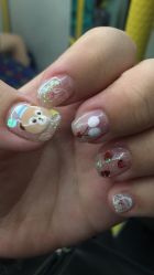 点击看大图 -一笔绣狂草美甲坊