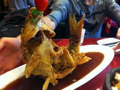糖醋鲤鱼-老牌坊•鲁菜名店•地道济南菜(大观园商埠店)