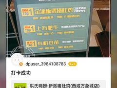 -洪氏嗨捞·广东猪肚鸡·椰子鸡火锅(西咸万象城店)