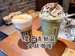 醅茶可可碎片星冰乐-星巴克(南京新百店)