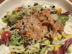 烟熏三文鱼牛油果色拉-Pizzeria da Nicola·火炉披萨(中大国际店)