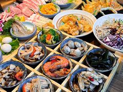 -明洞阿姨·韩式酱蟹烤肉·创意料理(三元桥店)