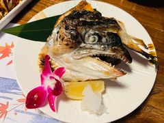 烤三文鱼头-鑫吉巷铁板烧