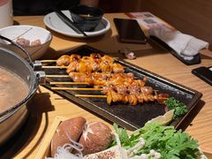 烤鸡肉串拼盘-大和食乐·鲜和牛酸汤火锅(环宇荟店)