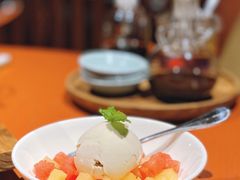 陈醋黑樱桃冰淇淋-镇江苏宁万豪酒店-苏筵中餐厅