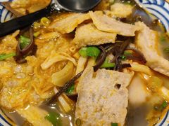 炸猪肉饼高汤嗦螺粉-笋爷高汤嗦螺粉·螺蛳粉(上社店)