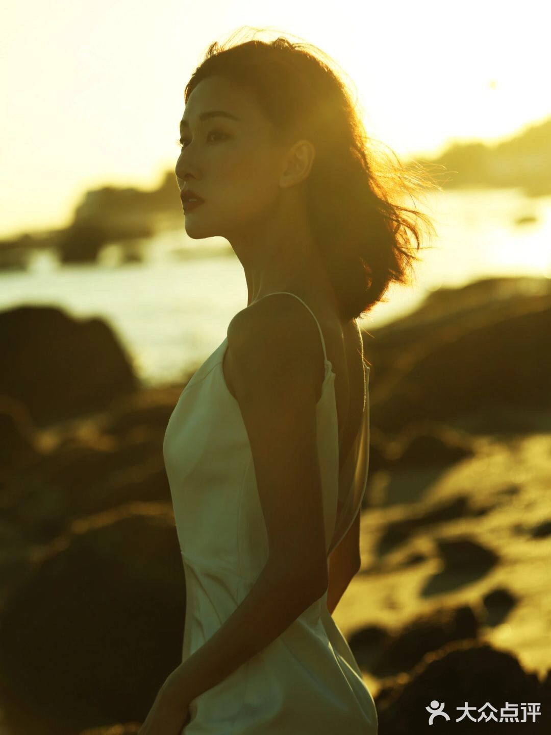 🌅馋哭闺蜜的婚纱照风格✨大连夕阳海景 🥳在大连拍摄婚纱照