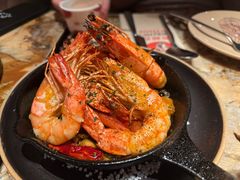 火焰橄榄油爆虾-BROWNSTONE布朗石西班牙餐厅(富城店)