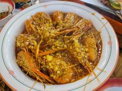 蒜蓉罗氏虾-冶建镜子·老南昌大排档·江西虾王(总店)