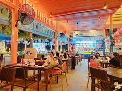 -喷泉广场餐厅·宵夜·海鲜烧烤大排档(长隆企鹅酒店)