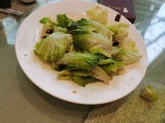 炝拌生菜-刘胖子家常菜·蹄花焖藕(中央花园店)