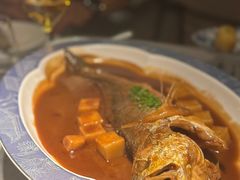 自制年糕烧深海大黄鱼-逸道(益丰·外滩源店)