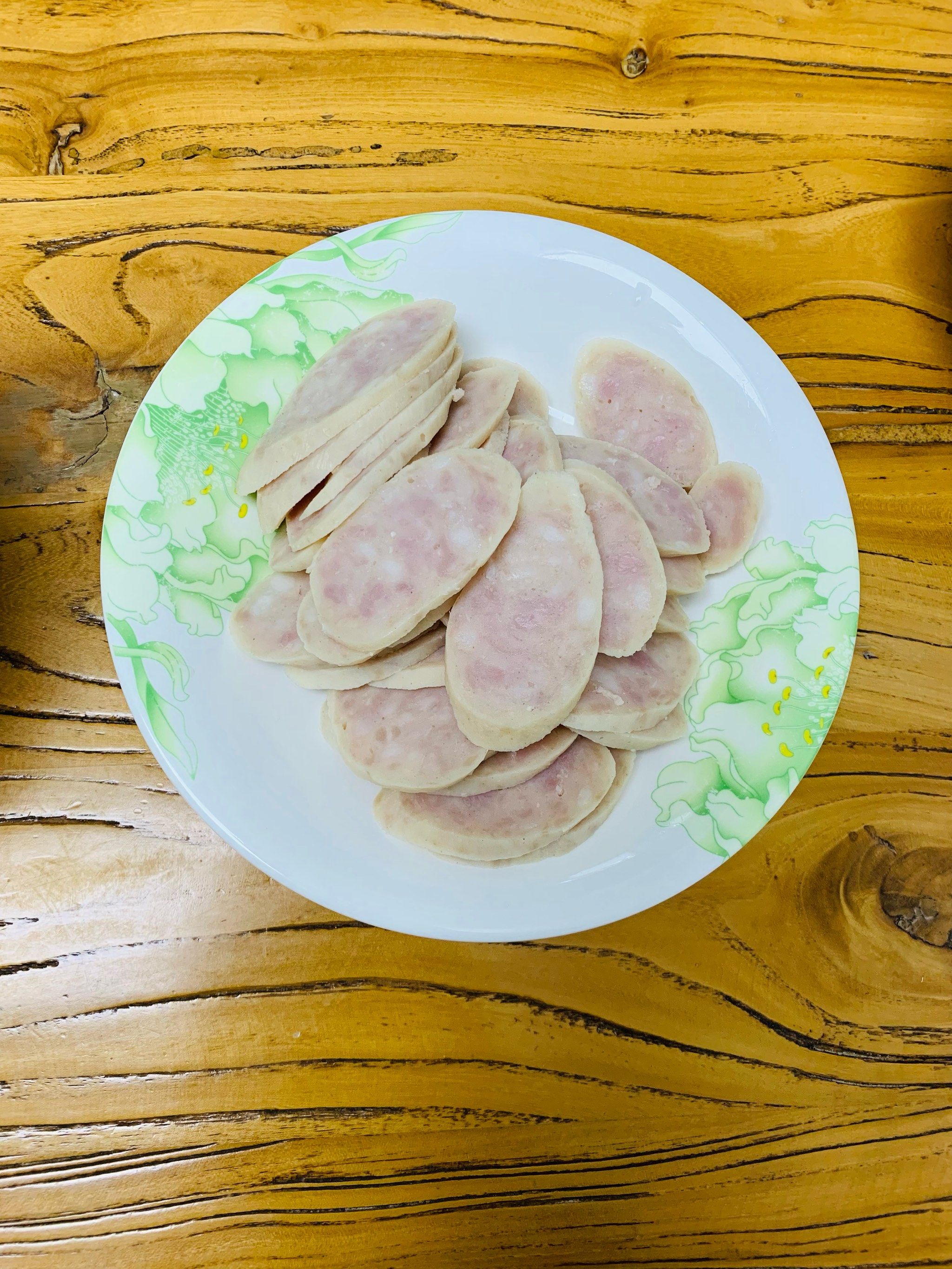 王庆超:昨天晚上,稻香村蒜肠,青椒炒鸡蛋