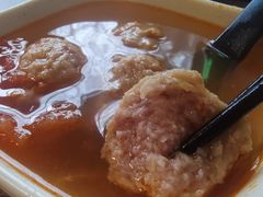 番茄丸子汤-老家猪肝面(石油路店)