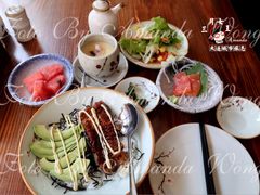 烤活鳗鱼牛油果定食-福匠日本料理(人民路店)