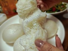 酒酿馒头-芦茨金富饭庄·25年老字号·专做稻草鸡