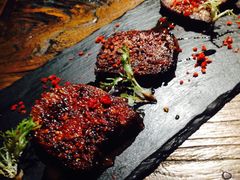 低温碳烤牛舌grilled beef tongue-Amanda餐厅(长乐路店)