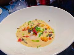 温泉蛋黑松露土豆泥-弦月窗LUNETTE BY AMANDA(复兴路店)