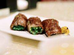 日本A5和牛西洋菜卷-8餐厅(新葡京酒店)