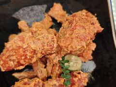 金沙蛋黄红薯焗鸡翅-桂满陇·蟹黄小笼汤包(中山公园店)