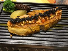 红酒香煎鹅肝佐鱼子酱-本逸·割烹料理(湖墅店)