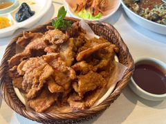 青岛老炸肉-开海·红岛海鲜虾水饺(石老人店)