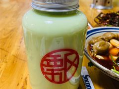 豆浆-人和水上飘(第一家店)