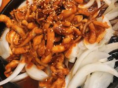 铁板鱿鱼须-喇喇排骨火锅·传统韩式脊骨汤(望京西园总店)