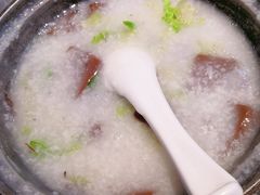 生菜丝猪红粥-舊街坊茶楼(市二宫店)
