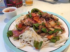 牛肉过油肉拌面-羊巴道新疆菜·清真(上梅林店)