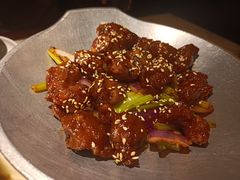 蒜香蜜汁排骨-绿茶餐厅(汇悦大融城店)