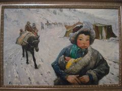 徐纯中·油画《兄弟》-上海虹桥当代艺术馆