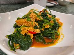 菠菜拌面筋-东方亚克西餐厅(西康路店)