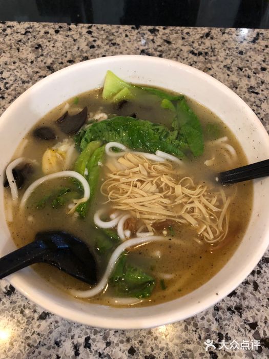 仲氏过桥米线(丹凤街店)-蔬菜过桥米线-菜-蔬菜过桥米线图片-南京美食