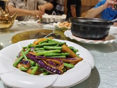 豆角炒茄子-强记海鲜·大排档(蛇口新街店)