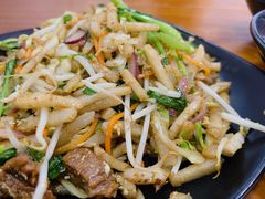 牛肉炒年糕-台州老六海鲜面馆(上南总店)