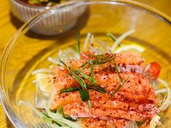 捞汁三文鱼面-小森师傅(宝安大仟里店)