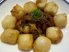 脆皮鲜奶拼蚝油牛肉-和记小菜(东方店)