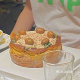 网红栗子🌰蛋糕，一口秋天的味道🍃？？