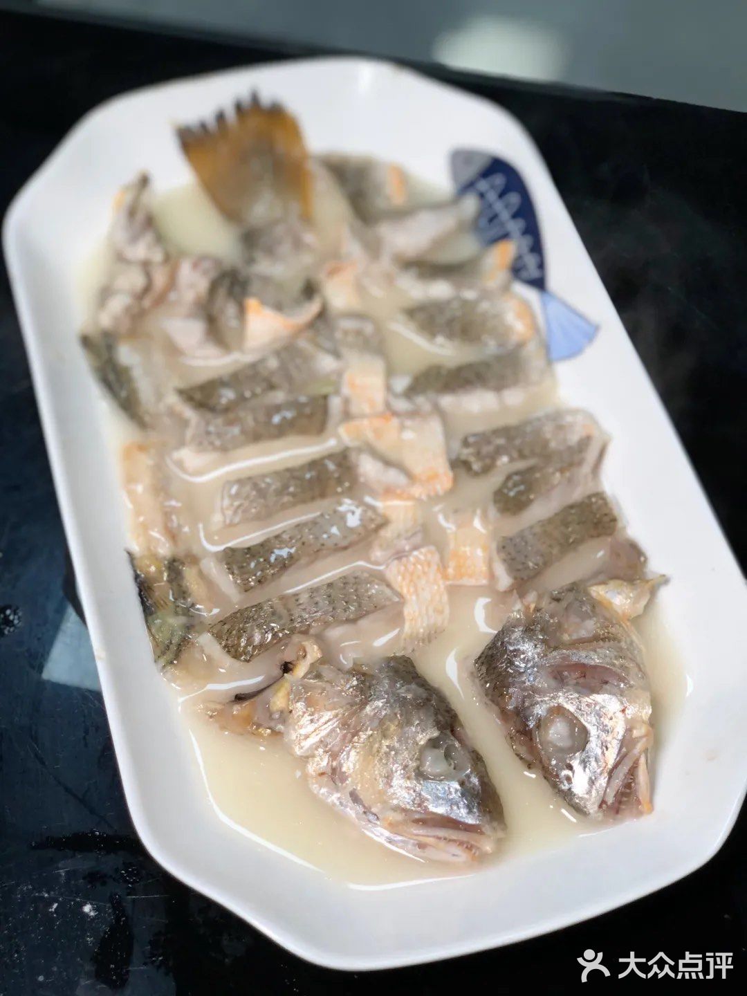 白灼黄鱼  轻烫片刻 鲜美细腻 原汁原味