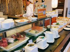 自助取餐区-舟山希尔顿酒店·開自助餐厅