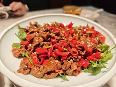 鲜切小炒黄牛肉-雀蓝川菜(奥体广场店)