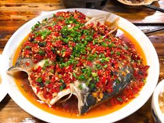 剁椒鱼头-胡师傅三下锅(汽车站店)