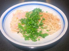 葱油三虾拌面-老头儿油爆虾·知味杭州(爱琴海购物中心)