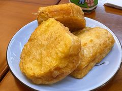 馒头片裹臭豆腐-炒豆合作社(磁器口店)