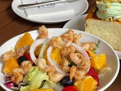 香橙虾仁色拉-Money Shops(愚园路店)